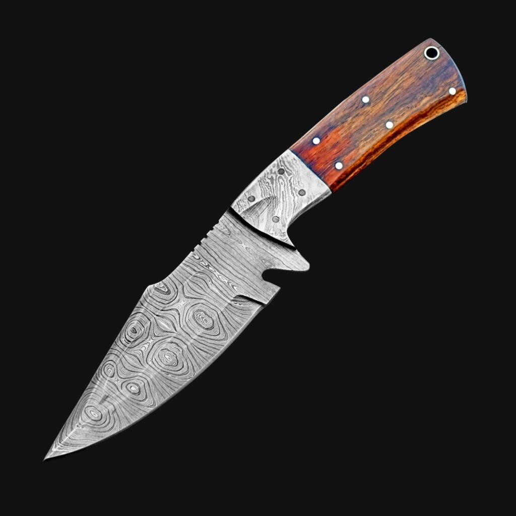 damascus hunting knives