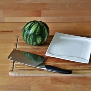 cleaver, melon, plate, fruit, food, cleaver, cleaver, cleaver, cleaver, cleaver