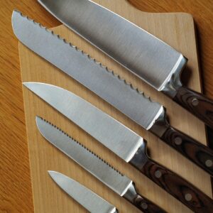 knife, the coolest, steel, equipment, stainless steel, glossy, wooden, cutting, cutlery, handle, kitchen equipment, metal, brown, dagger