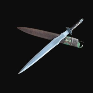 custom handmade carbon steel xiphos viking sword | bodacious knives