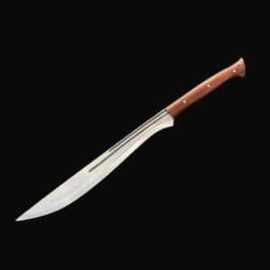 bodacious knives | 26'' handmade viking sword | 5160 carbon steel | micarta handle | leather sheath